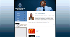 Desktop Screenshot of nadasecurity.net